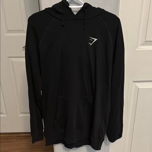 Black Gymshark Men's Hoodie